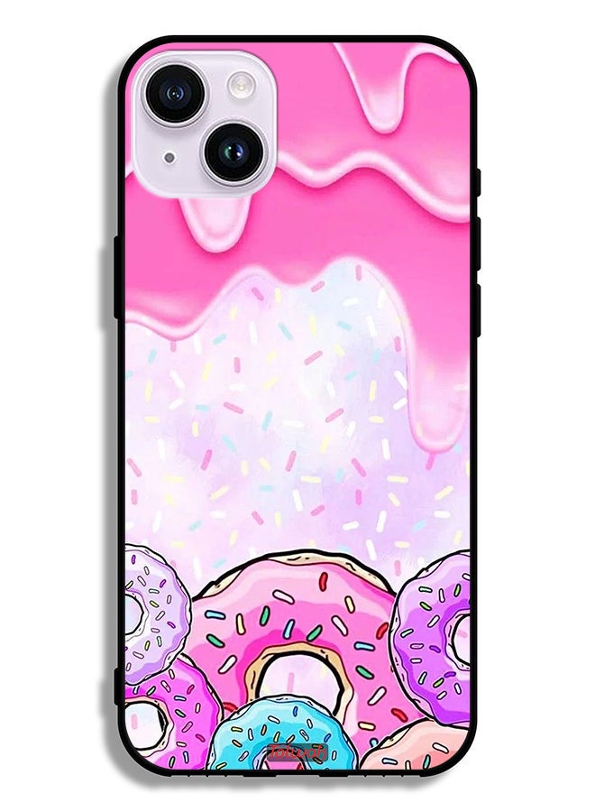 Tolwak Apple iPhone 14 Protective Case Donut Colors - Image 2