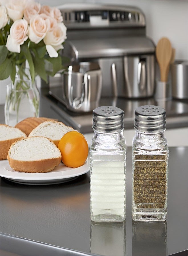 بنايد طقم هزازات ملح وفلفل زجاجية مع برطمان توابل (عصري) - Image 5