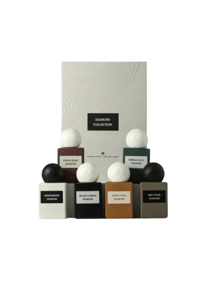 إبراهيم القرشي Diamond Collection Mini Set  6×10ml - Image 1