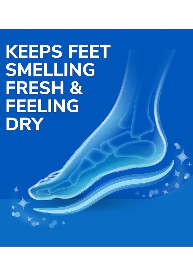 Dr. Scholl's Stay Odor Free and Dry Comfort Shoes Foot Cushion Insole Foam with Active Charcoal and Baking Soda Absorb Sweat Keep Foot Fresh and Dry Men Women Shoe Insole 1 Pair - Image 3