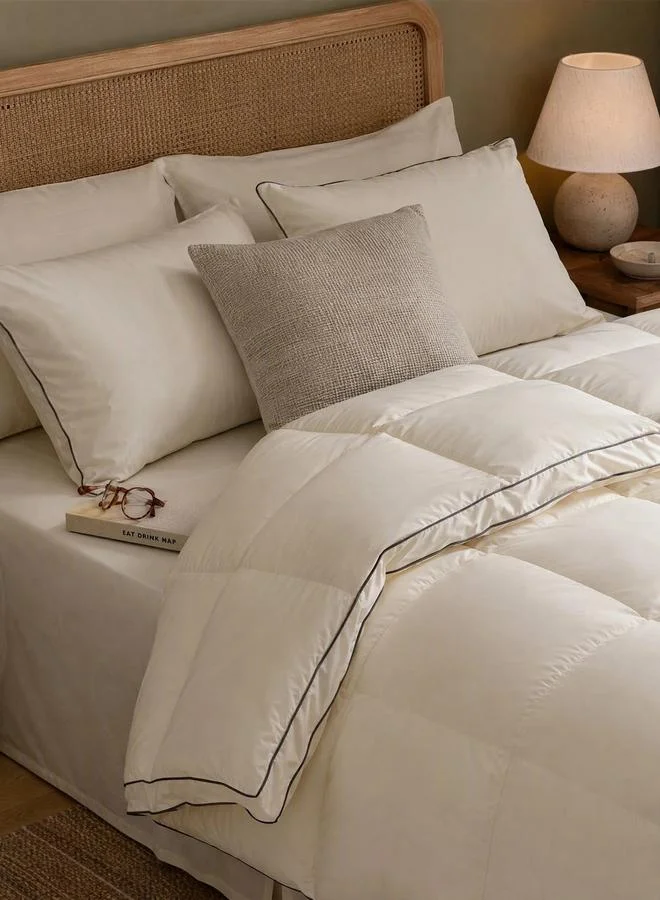 Styli Single Piece Duvet Cover, 150x200cm White