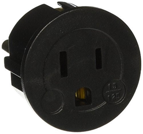 Ckitze USA to Europe, Germany, France, Russia Plug Adapter – Type E/F Schuko Grounded American to European Plug Adaptor - CE Certified for Mobile Cell Phone, Laptop, Tablet Chargers and More - Image 2
