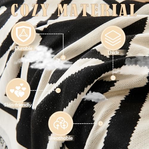 HANDONTIME Boho Sofa Covers for Dogs Black Couch Sofa Covers for 3 Cushion Couch Sofa Beige Chenille Sofa Slipcover Washable Sectional l Shaped Covers Pets Protector Furniture Covers 71" X118" - Image 4