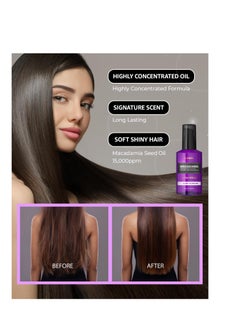 KUNDAL Kundal Ultra Macadamia Oil Hair Serum [Cherry Blossom]- Korean Hair Care Premium Hair Essential Oil, Intense Repair, Deep Nourishment, Frizz Control for All Hair Types 3.38fl oz (Pack of 1)  - Image 3