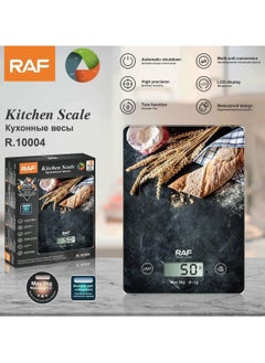 RAF Digital Kitchen Scale - High Precision, Multi-Unit Conversion, Tare Function, Waterproof Design, Max 5kg | RAF-R.10004  - Image 1