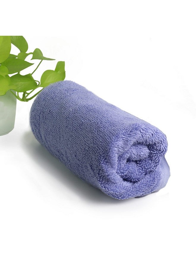 HEELIUM Bamboo Hand Towel | Ultra Absorbent & Anti-Bacterial | 3X Softer Than Cotton Towels | 65 X 40 cm - 600 GSM | Pack of 1 - Iris - Image 1