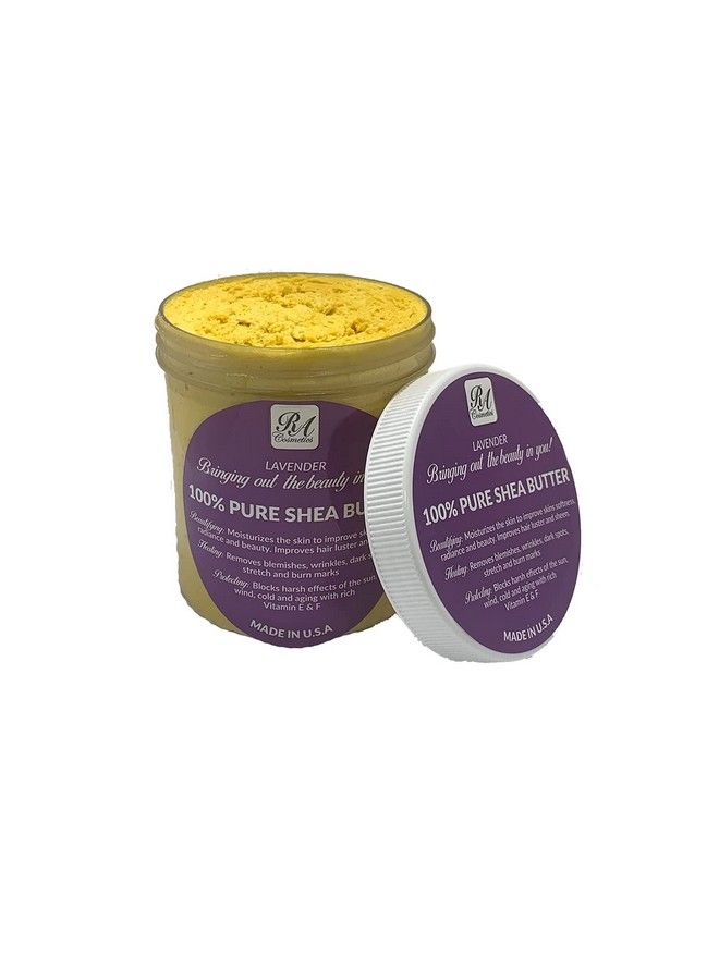 RA COSMETICS 100% African Shea Butter Whipped Lavender 12 Oz - Image 2