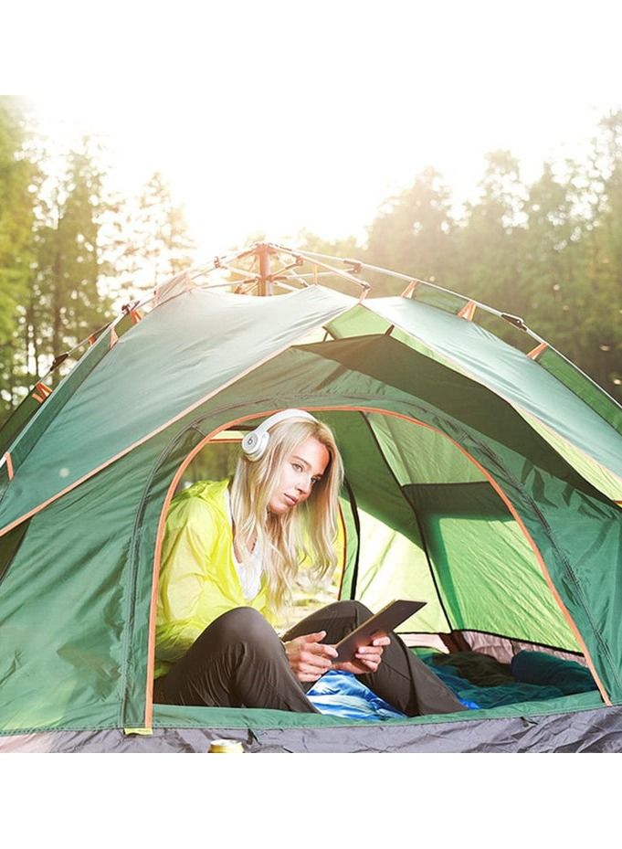 WALL BEAUTY Outdoor Portable Pacific Pass 4 Person Family Dome Tent Multicolour - Image 3