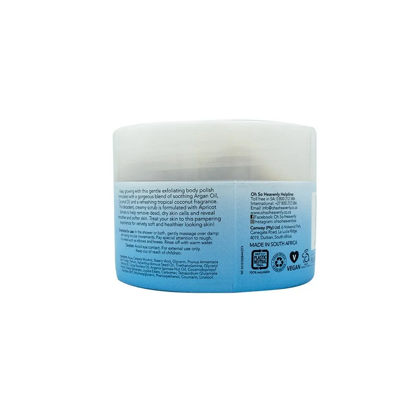 OH SO Heavenly Coconut Glow Scrub 220Ml