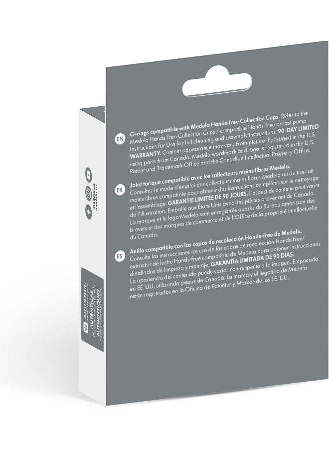 Medela O-Rings for Hands-Free Collection Cups, 2-Pack - Image 3