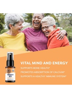 Vimergy Vimergy Vegan D3 - Supports Bone Health* - Benefits Immune Function* - USDA Certified Organic, Vegan, Gluten-Free - 15 mL (96 Servings)  - Image 3
