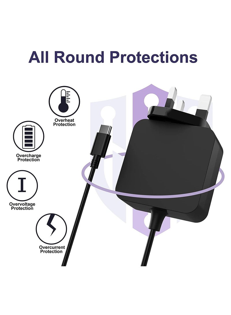 65W 45W USB TYPE C Laptop Charger for Lenovo Chromebook ThinkPad X1 Carbon Yoga ADLX65YDC2A Fit for HP Dell Acer Asus Laptop with USB-C Charging  - Image 2