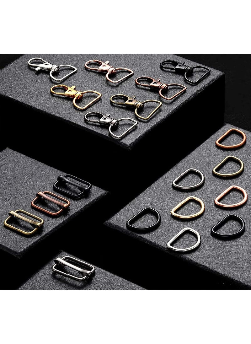 DIY Crafts DIY Crafts Small Size DNo 6 15 Sets Mehandi Key Chain Hooks with Key Rings and D Rings Bulk for Lanyard Supplies  - Image 3