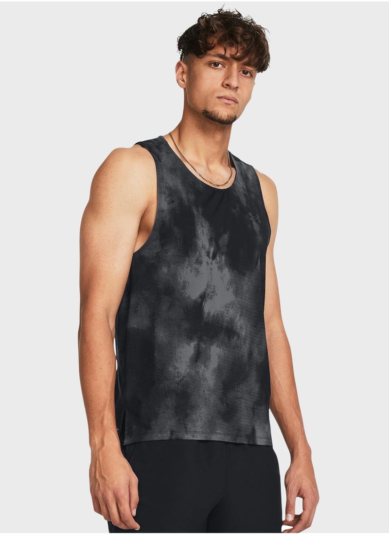 UNDER ARMOUR Laser Wash Iso-Chill Singlet  - Image 1