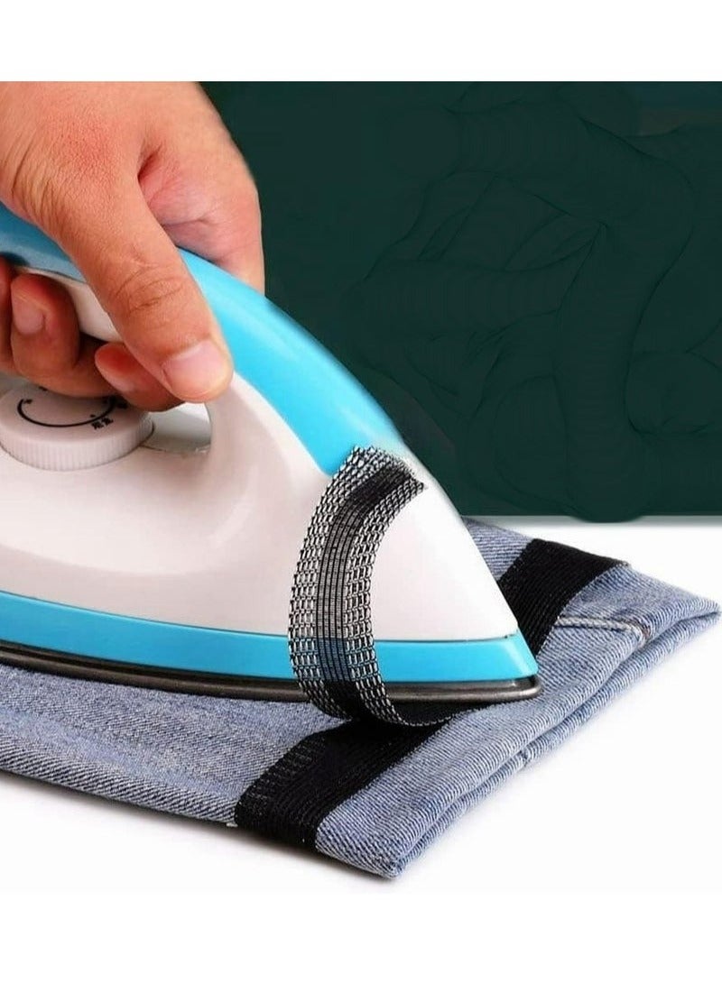 Trousers Edge Modified Strips, Iron-on Instant Hem Tape, 2m Pants Edge Shorten Self-Adhesive, 25mm Trouser Mouth Paste Edge Fabric Tape for Suit Pants Jeans Trousers, DIY Sewing Accessories  - Image 4