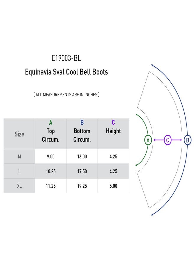 Equinavia Sval Cool Bell Boots | Cooling Therapy By Water - Black - L - Image 2