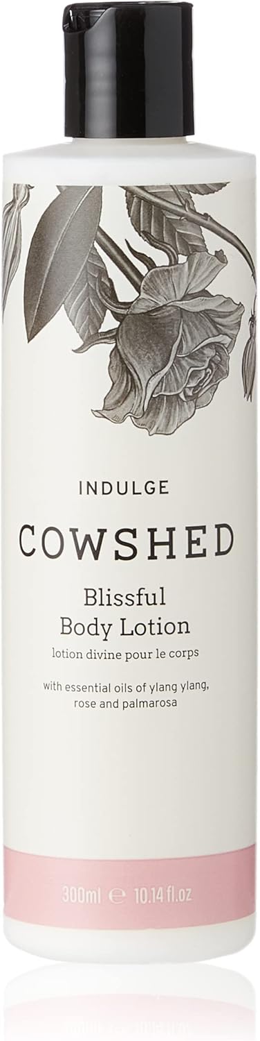 Cowshed Indulge Body Lotion 300ml Vegan Body Lotion Women Nourishing Cocoa Butter Shea Butter Lotions Paraben Free Moisturising Body Cream Soothing Body Moisturiser for Dry Skin