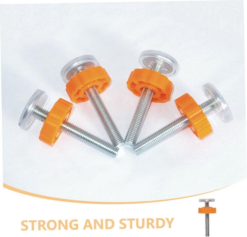 6pcs Safety Gate Screw Kit Threaded Rods for Pressure Mounted Gates Guardrail Accessories for Boy Girl Pets Easy Installation - Image 2