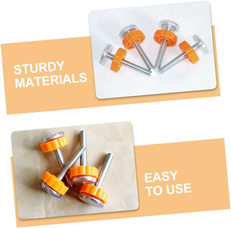 6pcs Safety Gate Screw Kit Threaded Rods for Pressure Mounted Gates Guardrail Accessories for Boy Girl Pets Easy Installation - Image 4