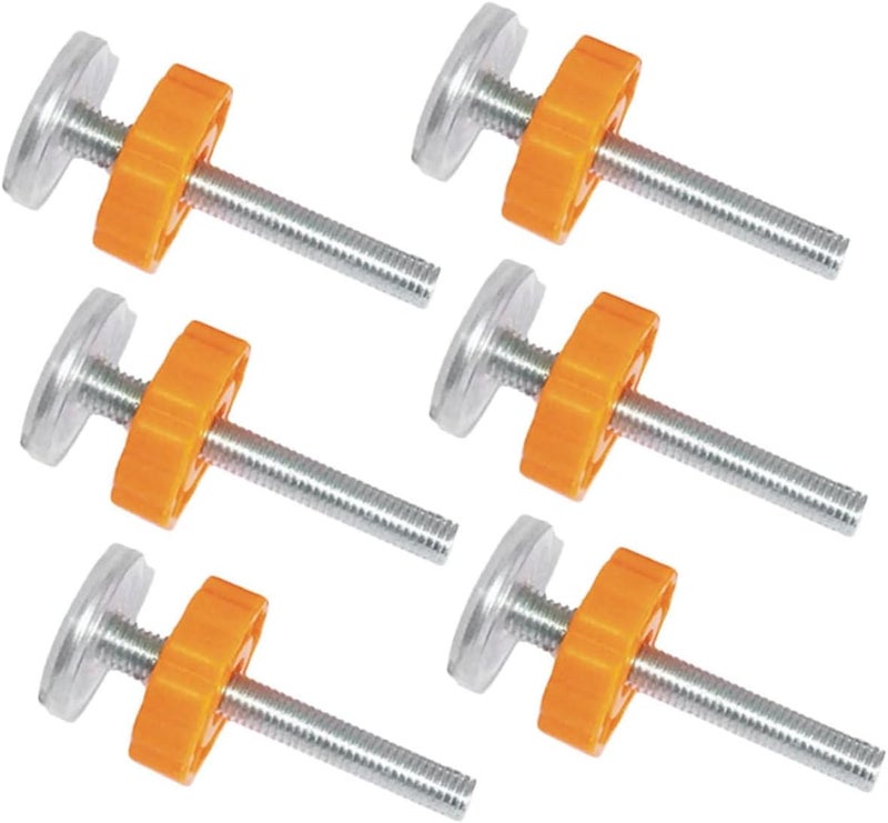 6pcs Safety Gate Screw Kit Threaded Rods for Pressure Mounted Gates Guardrail Accessories for Boy Girl Pets Easy Installation - Image 1