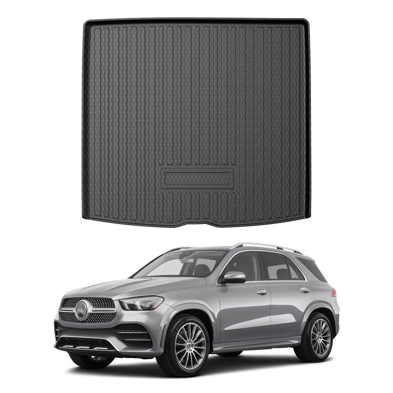 Mixsuper Custom Fit Cargo Liner for MercedesBenz GLE Class 20202025 All Weather Cargo Mat for Mercedes Benz GLE SUV 5 Passenger Trunk Mat AntiSlip Rear Trunk Liner Black