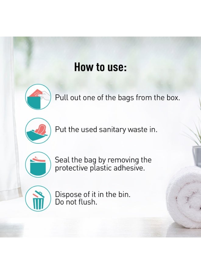 Sirona Sanitary and Diaper Disposal Bags - 225 Counts - Image 2