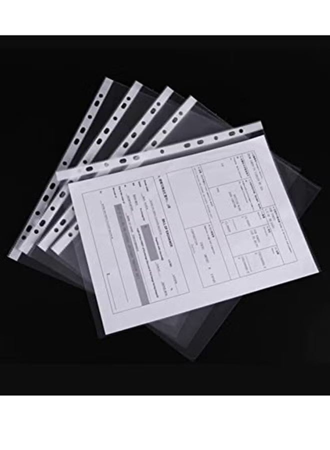 YJ 100-Piece A4 Sheet Protector Clear - Image 4