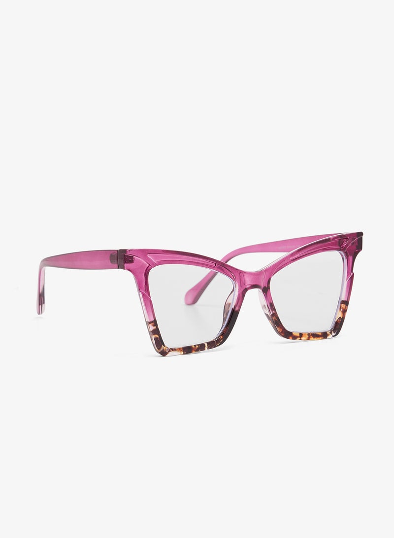 Ginger Anti Blue Laptop Optic Cat Eye Lens Glasses - Image 1