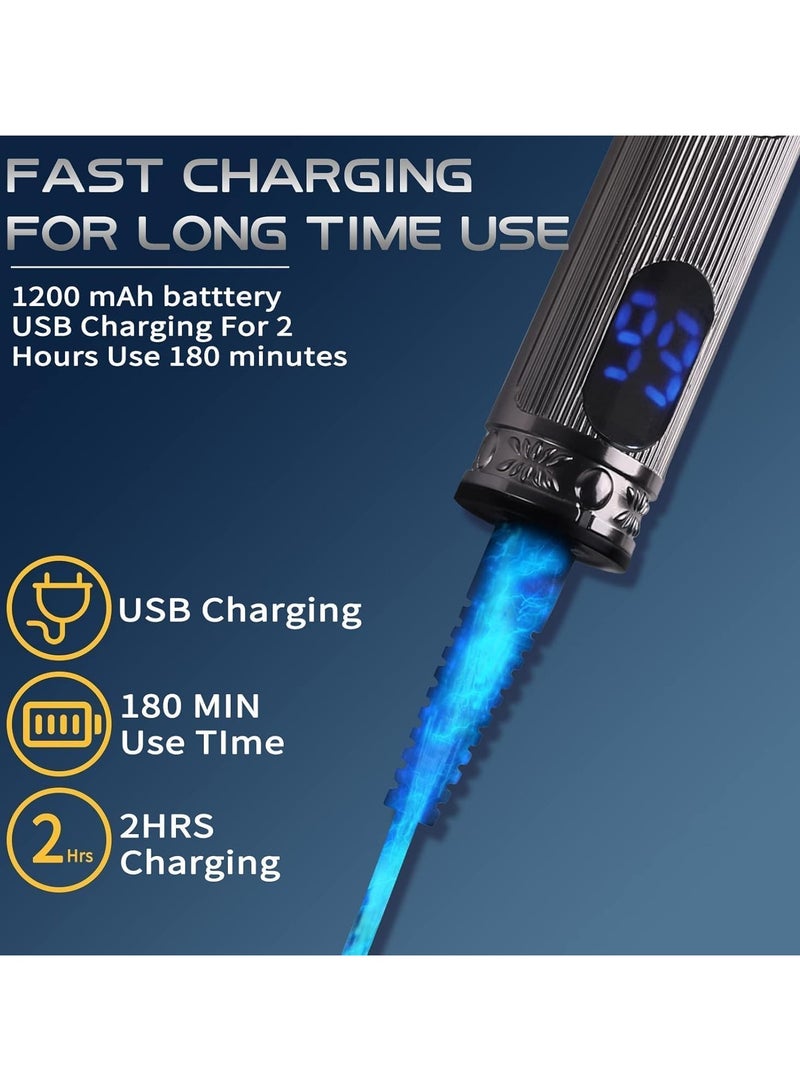 REBENUO Professional Hair Clippers for Men Pro Li Outliner Grooming Beard Trimmer Shavers. - Image 3