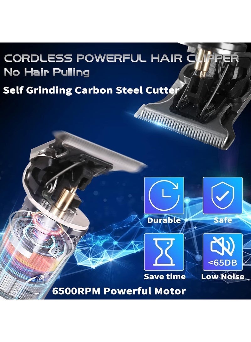 REBENUO Professional Hair Clippers for Men Pro Li Outliner Grooming Beard Trimmer Shavers. - Image 2