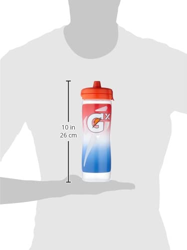 Gatorade Gx Sports Bottle, Faded Flag, Plastic, 30oz - Image 3