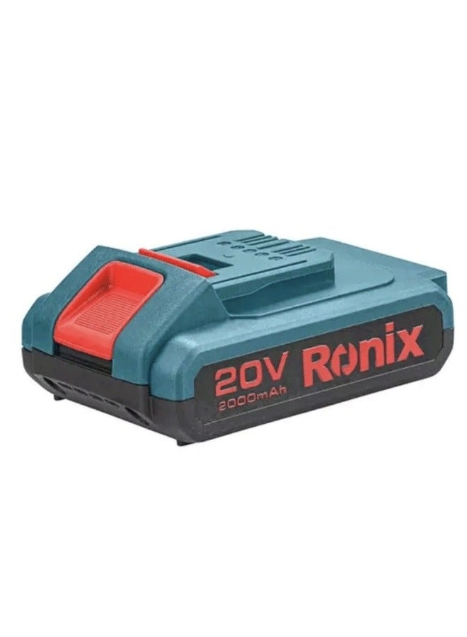 رونيكس بطارية ليثيوم 2 امبير من رونيكس (8990) - Image 2