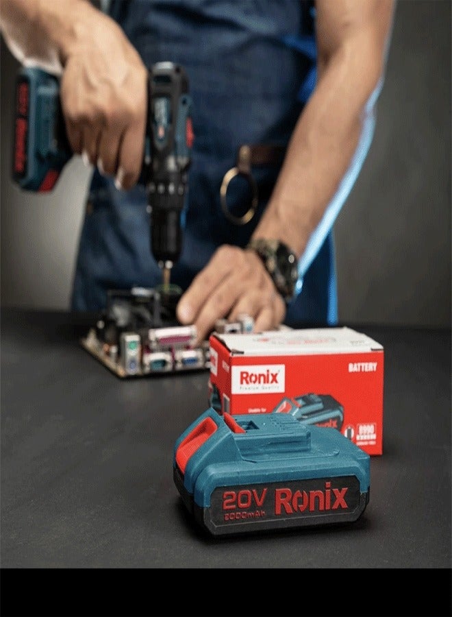 رونيكس بطارية ليثيوم 2 امبير من رونيكس (8990) - Image 4