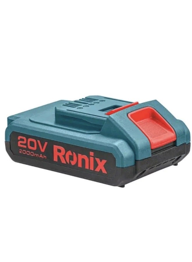 رونيكس بطارية ليثيوم 2 امبير من رونيكس (8990) - Image 1