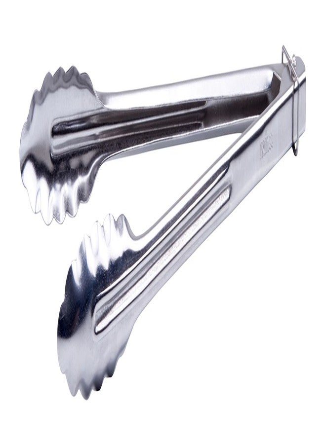 Winco Heavy-Duty Stainless Steel Utility Tongs, 12" - Image 2