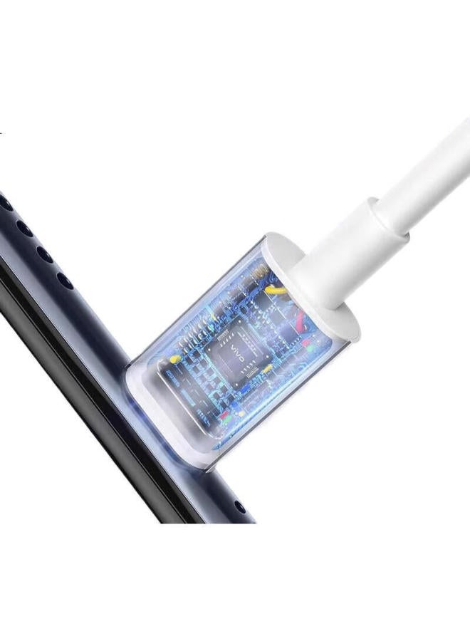 Ten Flashes Shan, Suitable For Vivo Iqoo Data Cable, 120W Super Flash Charging Cable, For Iqoo9/10/11/12X Fold2 X90/5Pro/Neo7, Dual-Head Type-C - Image 2