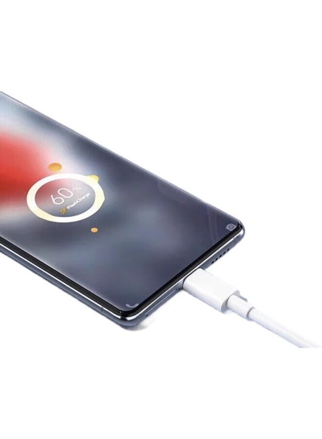 Ten Flashes Shan, Suitable For Vivo Iqoo Data Cable, 120W Super Flash Charging Cable, For Iqoo9/10/11/12X Fold2 X90/5Pro/Neo7, Dual-Head Type-C - Image 1