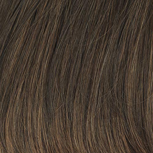 Gabor Top Perfect Hair Topper Color GL 8-10 DARK CHESTNUT - Gabor Wigs 10" Long Clip In Flexlite Synthetic Conceals Thinning Hair - Image 2