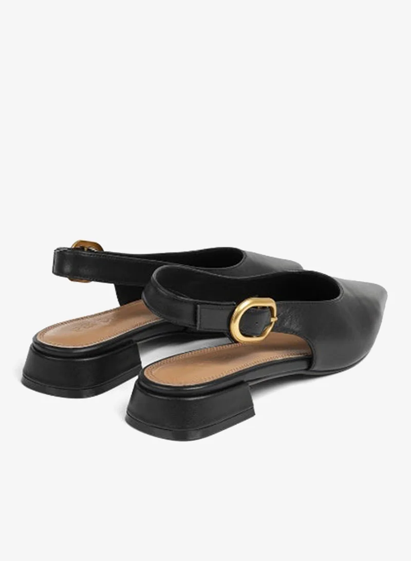 ابيكول أحذية مسطحة مدببة