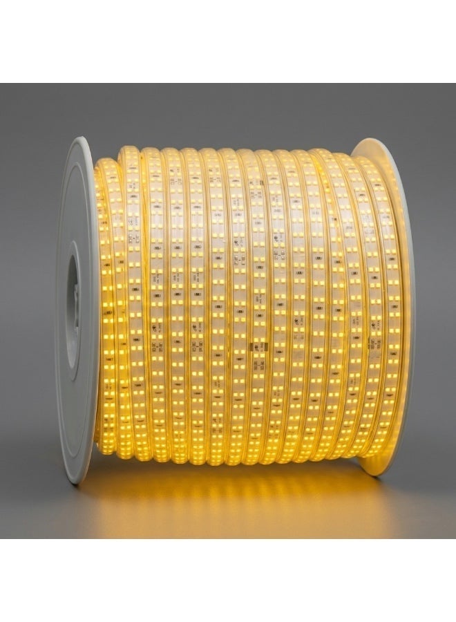 NOVEX 50M SMD LED Rope Light 3000K Warm White | 180 LEDs/M | IP65 Waterproof | Indoor & Outdoor Decorative Lighting | NSMDRL-102-3K - Image 1