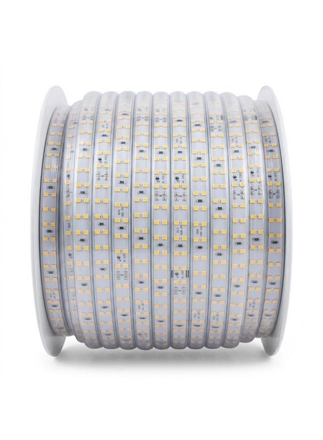 NOVEX 50M SMD LED Rope Light 3000K Warm White | 180 LEDs/M | IP65 Waterproof | Indoor & Outdoor Decorative Lighting | NSMDRL-102-3K - Image 2
