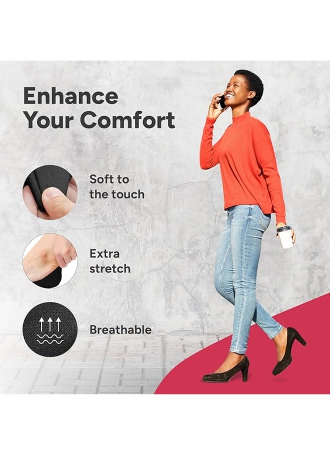 DUNISO 6 Pairs Women's Thin No Show Socks Non Slip Flat Boat Liner Sock - Image 4