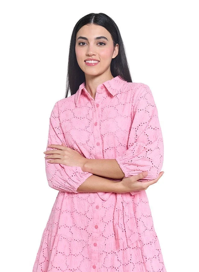 Asharae  Women's Long Sleeve Button Down Dress  Comfortable Material, Breathable Daily Wear, Casual Fashion Outfit, Special Occasion Outfit, Trendy & Chic Apparel for Women | Best Price UAE