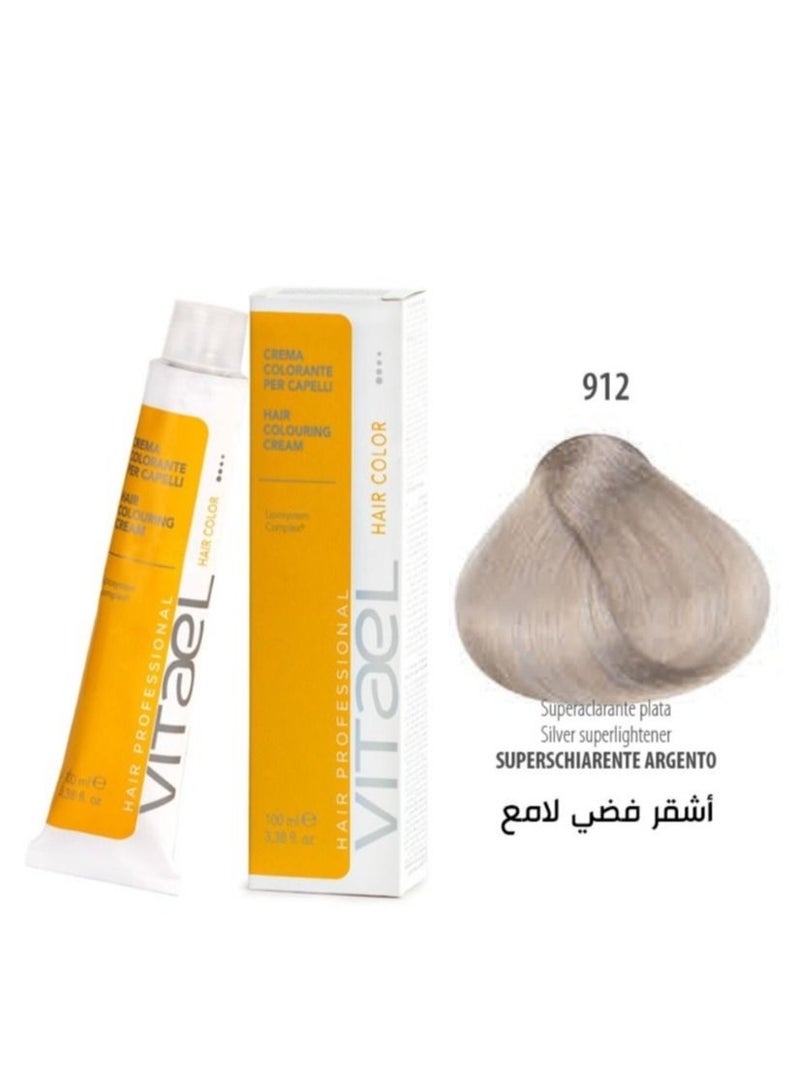 VITALE Shiny silver hair dye 100 ml - Image 1
