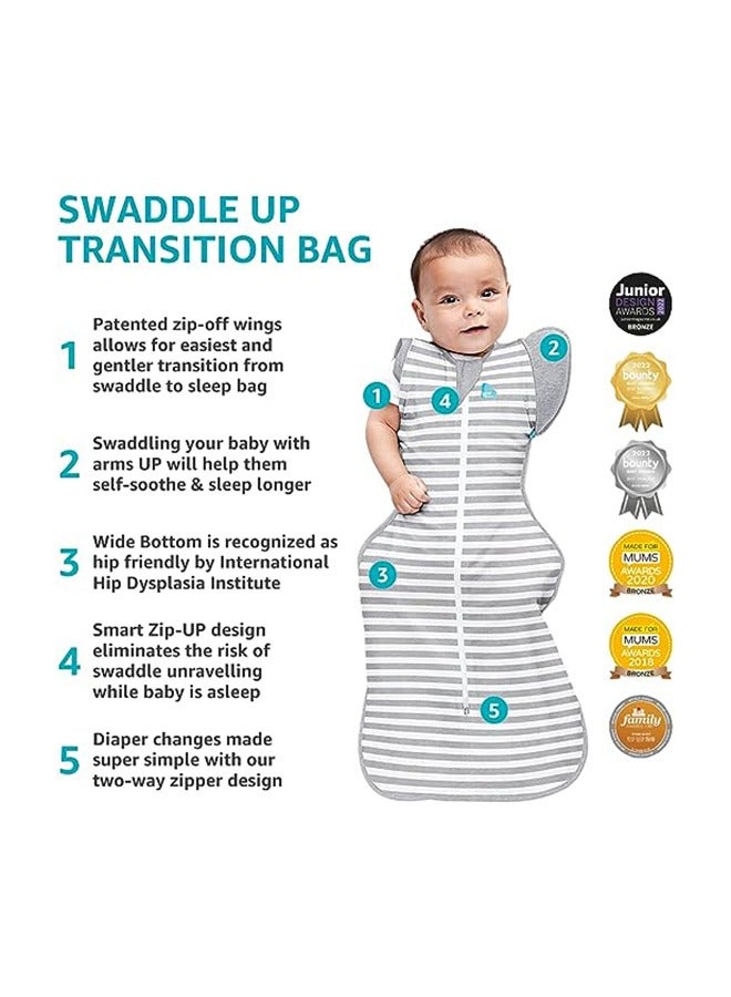 LOVE TO dream Swaddle UP T/Bag Original Dreamer White | Baby Sleepwear | Wearable Blanket for Babies | Toddler Sleep Sack | Baby Sleeping Pouch | Arms-Free Sleep Sack  - Image 3
