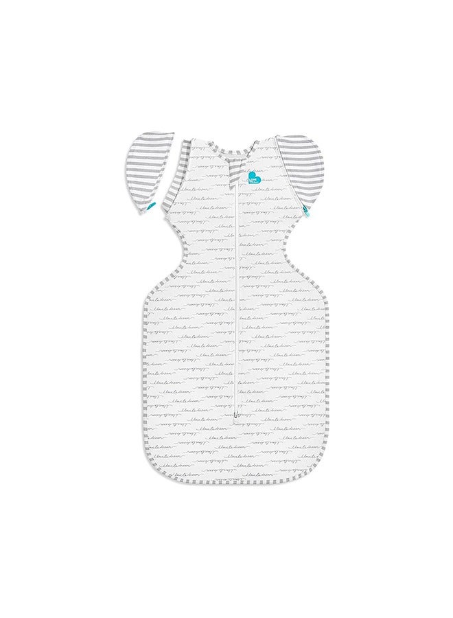 LOVE TO dream Swaddle UP T/Bag Original Dreamer White | Baby Sleepwear | Wearable Blanket for Babies | Toddler Sleep Sack | Baby Sleeping Pouch | Arms-Free Sleep Sack  - Image 2