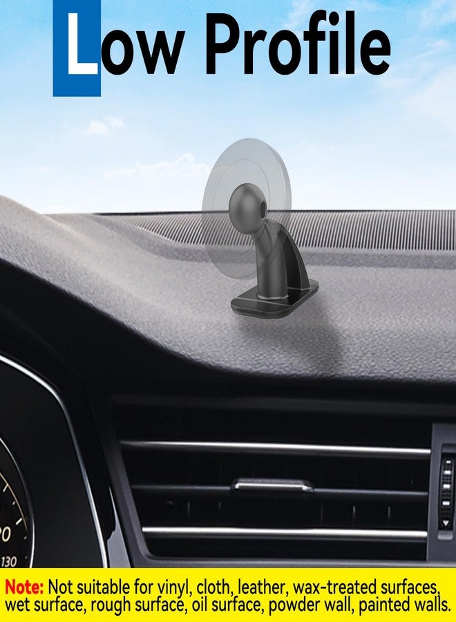 SkyTitan 4 Pack Sticky 17mm Ball Mount for Car Mount Adhesive Replacement Magnetic Phone Holder MagSafe Mounting Base Dashboard Sticker 3M VHB Tape - Image 3