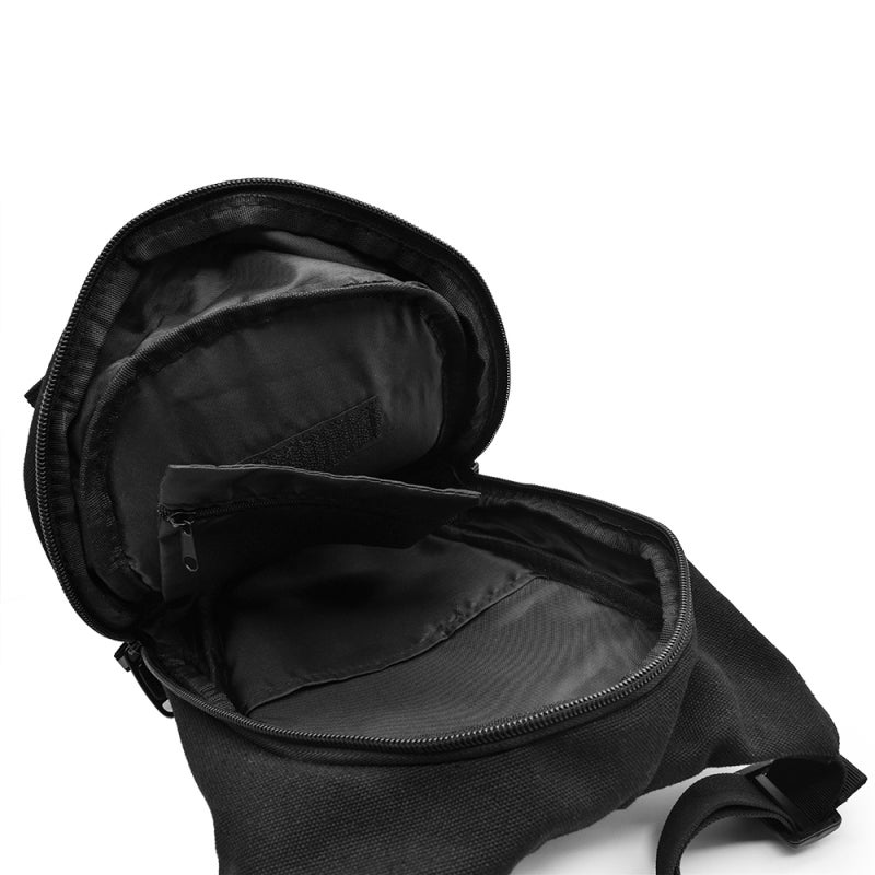 WOSAWE Drop Leg Bag 8.5" x 7.5" x 3.9" Ripstop Oxford Fabric Motorcycle Bag - Adjustable Waist and Thigh Straps Waist Pack for Men - Image 3