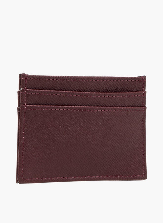 Flora Bella By Shoexpress Solid Card Holder with Open Top - Image 2