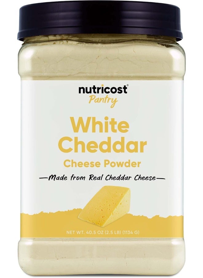 Nutricost Pantry White Cheddar Cheese Powder - Image 1